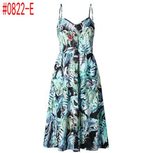 Load image into Gallery viewer, Loose Straps Sleeveless Dress Elegant  Casual - red-que