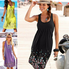 Load image into Gallery viewer, Loose Straps Sleeveless Dress Elegant  Casual - red-que