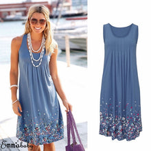 Load image into Gallery viewer, Loose Straps Sleeveless Dress Elegant  Casual - red-que