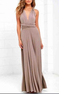 Loose Straps Sleeveless Dress Elegant  Casual - red-que
