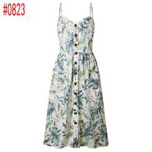 Load image into Gallery viewer, Loose Straps Sleeveless Dress Elegant  Casual - red-que