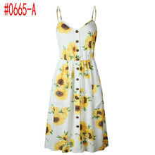 Load image into Gallery viewer, Loose Straps Sleeveless Dress Elegant  Casual - red-que