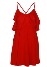 Load image into Gallery viewer, Lossky Summer  Dress - red-que